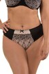 Flower Garden Embroidered Cotton Lined Thong