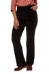 Corduroy Wide Leg Marie Fit Stretch Pants