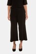 Flat Front Elastic Back Wide Leg Culottes