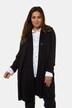 Jerseyjacke, lange Form, Schalkragen, selection
