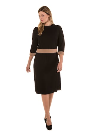 Ulla Popken Jurk Punto Di Roma 34 Mouwen Contrastkleurig Grote Maten ulla popken kopen in de aanbieding Ulla Popken Jurk Punto Di Roma 34 Mouwen Contrastkleurig Grote Maten ulla popken kopen in de aanbieding