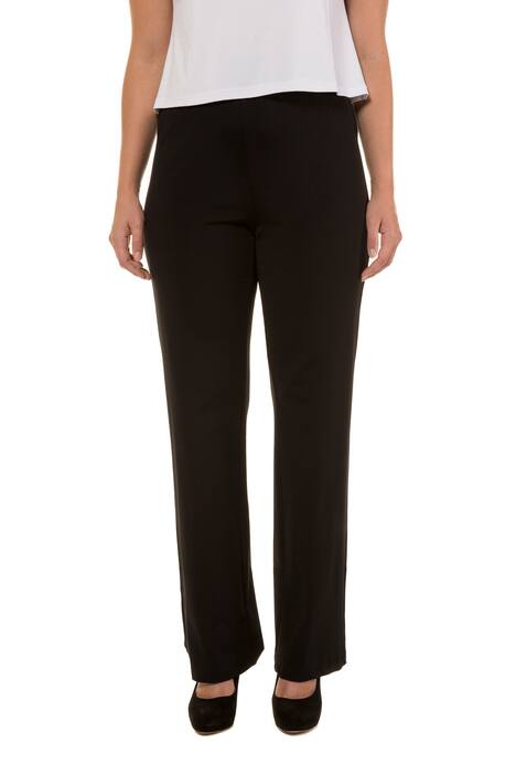 Casual Elastic Waist Stretch Knit Pants