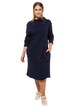 Eco Cotton Pique Long Sleeve Pocket Dress