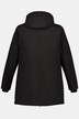 Softshelljacke, atmungsaktiv, Langform, 2-Wege-Zipper