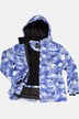 Skijacke, Gipfelmuster, atmungsaktiv, 2-Wege-Zipper