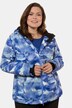 Skijacke, Gipfelmuster, atmungsaktiv, 2-Wege-Zipper