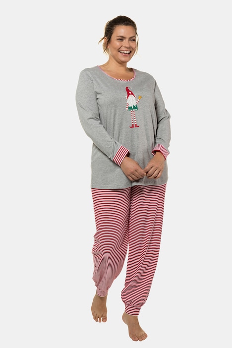 Pyjama, motif lutin, ceinture élastiquée, Pyjamas