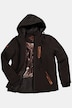 Copper Trim Functional Hooded Lined Jacket