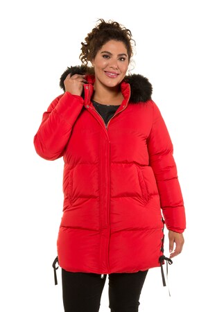 Ulla Popken Jas Gewatteerd Afneembare Capuchon Grote Maten ulla popken kopen in de aanbieding