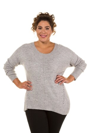 Ulla Popken Pullover Boxy Model Oversized Schouders Grote Maten ulla popken kopen in de aanbieding