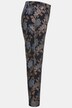 Metallic Floral Jacquard Sophie Fit Stretch Pants