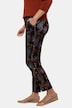 Metallic Floral Jacquard Sophie Fit Stretch Pants