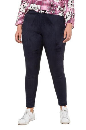 Ulla Popken Jegging Sienna Suede Look Ritssluiting Opzij Grote Maten ulla popken kopen in de aanbieding