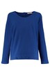 Eco Cotton Textured Stretch Knit Sweatshirt