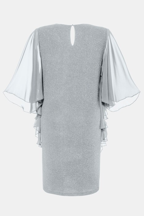Touch Of Sparkle Flutter Sleeve Stretch 