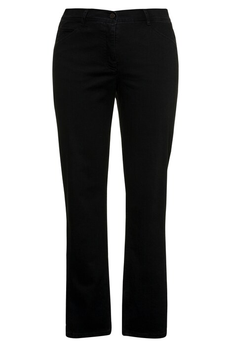 Eco Cotton 5-Pocket Straight Leg Stretch Jeans