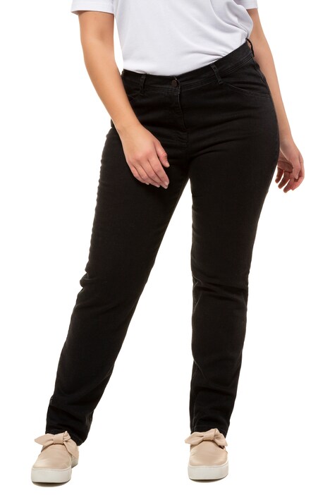 Eco Cotton 5-Pocket Straight Leg Stretch Jeans