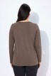 Shirt, Slim, V-Ausschnitt, Langarm