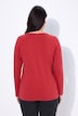 Shirt, Slim, V-Ausschnitt, Langarm