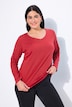 Shirt, Slim, V-Ausschnitt, Langarm