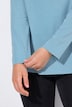 Shirt, slim, V-hals, lange mouw