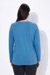 Shirt, Slim, V-Ausschnitt, Langarm