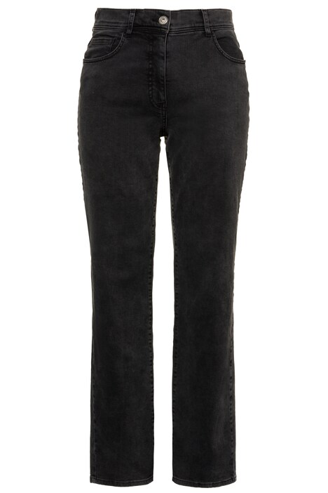 Light Washed Wide Leg Marie Fit Stretch Jeans