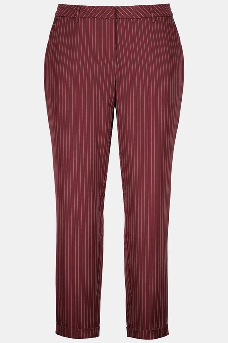 pinstripe stretch pants