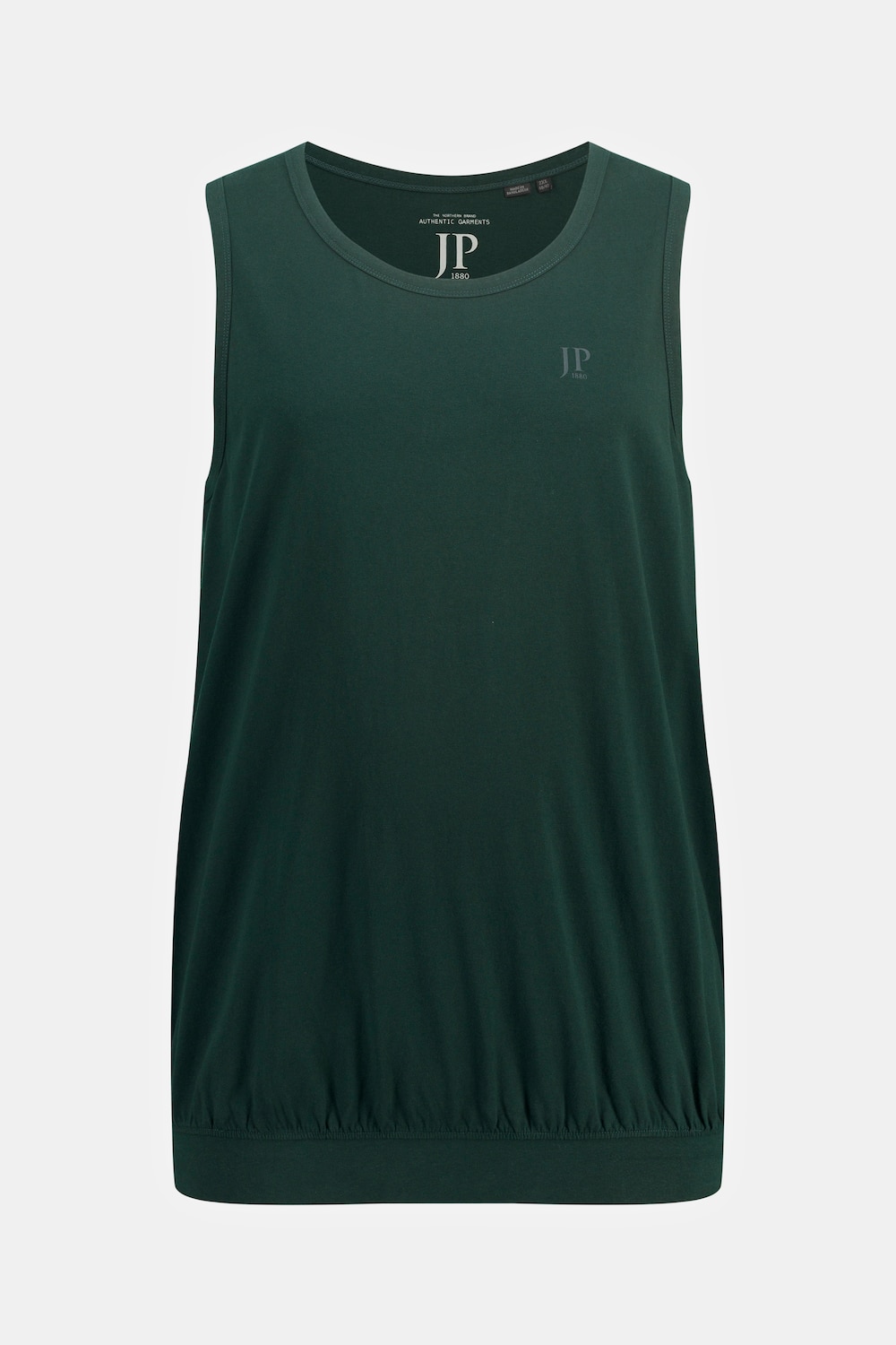 JP1880 tanktop, grote maten, , heren, grijs, 