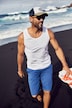 Tanktopp, magepasform, spesialsnitt, opptil 8XL