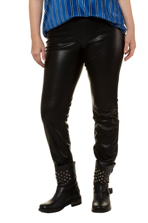 Studio Untold Ulla Popken Skinny In Leerlook Grote Maten studio untold kopen in de aanbieding