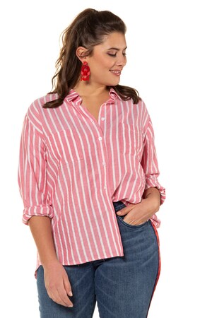 Studio Untold Ulla Popken Gestreepte Blouse Grote Maten studio untold kopen in de aanbieding