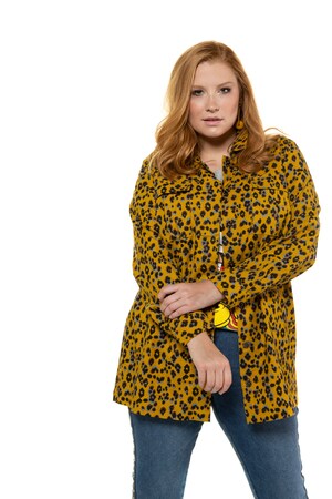 Studio Untold Ulla Popken Luipaardjasje Grote Maten studio untold kopen in de aanbieding