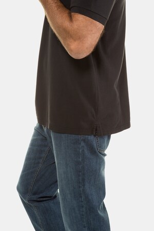 Duże rozmiary Koszulka polo, mężczyzna, czarna, rozmiar: 4XL, bawełna, JP1880