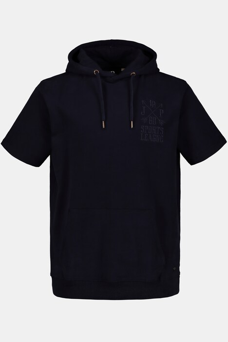 short sleeve hooded sweatshirt