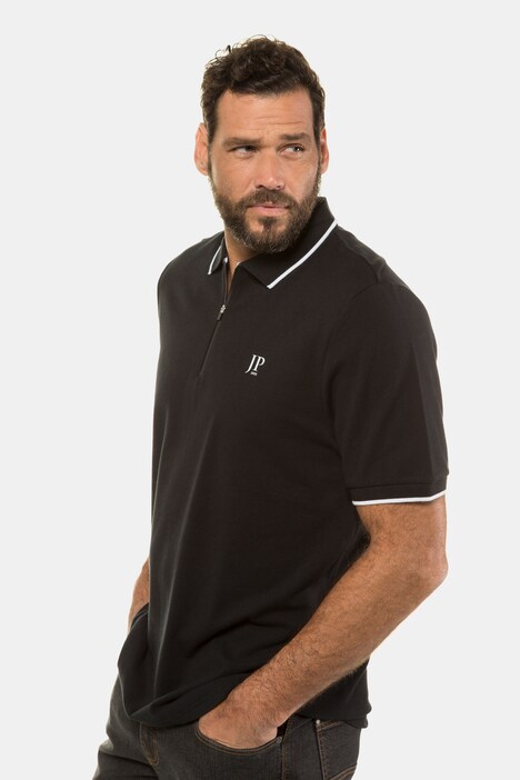 polo shirts with zipper front