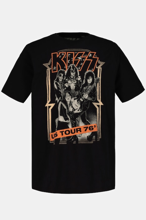 T-shirt, T-shirt de groupe, KISS, manches mi-hauteur