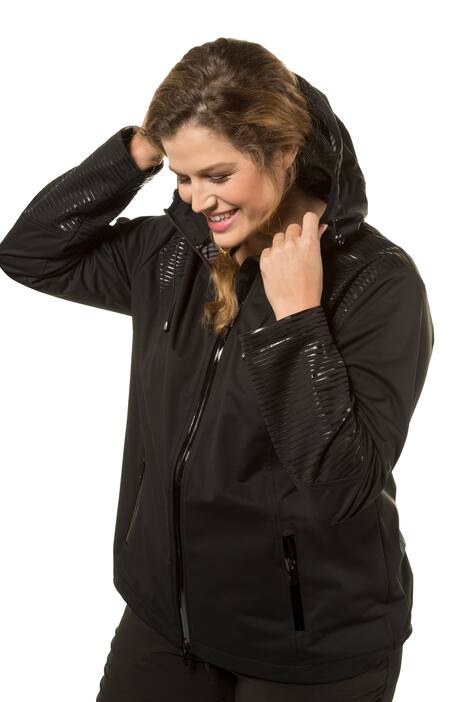 Softshell jack, functioneel, capuchon | Softshelljassen Softshell jack, functioneel, capuchon | Softshelljassen