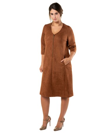 Ulla Popken Suede Jurk Grote Maten ulla popken kopen in de aanbieding