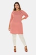 Longshirt, Struktur-Jersey, A-Linie, selection