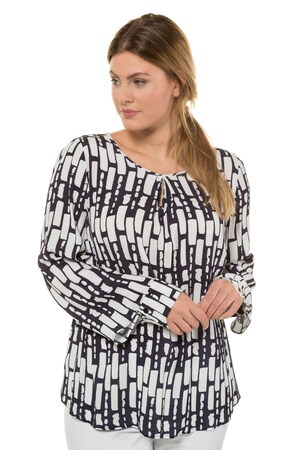 Ulla Popken Tuniek Ronde Hals Lange Mouwen Grote Maten ulla popken kopen in de aanbieding