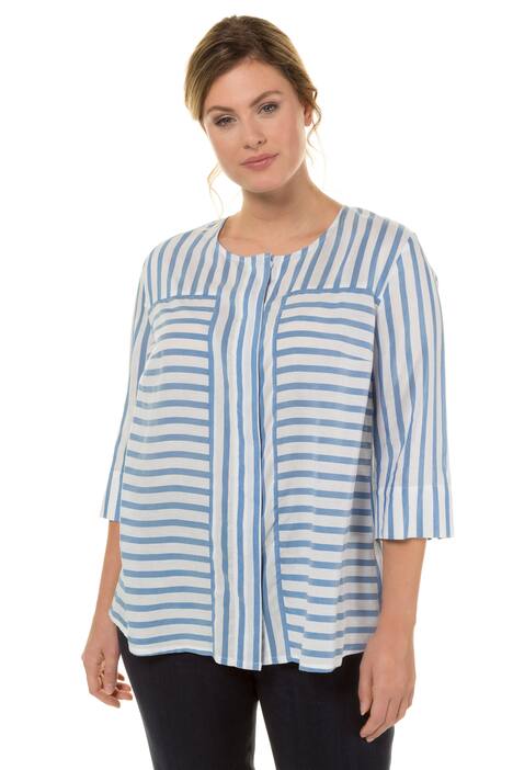 ULLA POPKEN Streifenbluse rot NEU