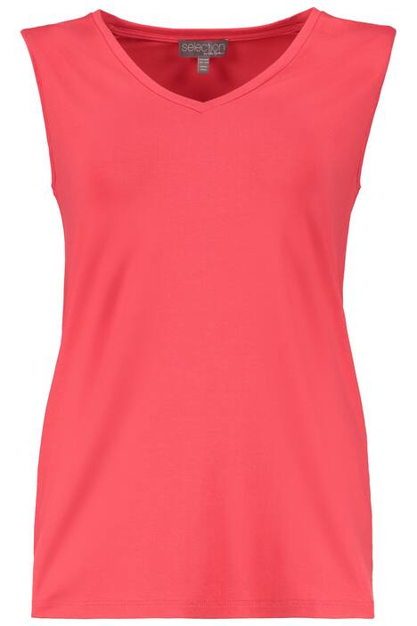 Top, výstřih do V, Classic střih, selection