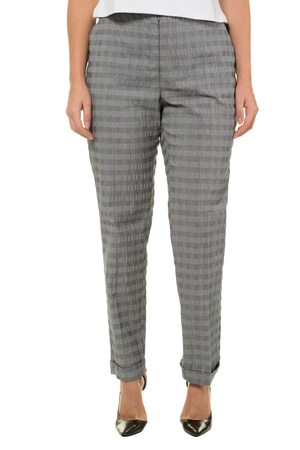 Ulla Popken Broek Smal Model Glencheck Deels Elastische Band Grote Maten ulla popken kopen in de aanbieding Ulla Popken Broek Smal Model Glencheck Deels Elastische Band Grote Maten ulla popken kopen in de aanbieding