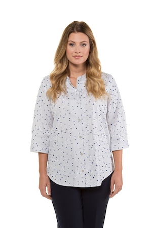 Ulla Popken Blouse Opstaande Kraag Parelmoerknopen 34 Mouwen Grote Maten ulla popken kopen in de aanbieding Ulla Popken Blouse Opstaande Kraag Parelmoerknopen 34 Mouwen Grote Maten ulla popken kopen in de aanbieding