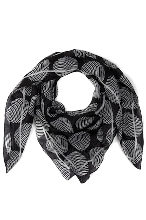 Ulla Popken Sjaal Dotdessin Zijde Grote Maten ulla popken kopen in de aanbieding