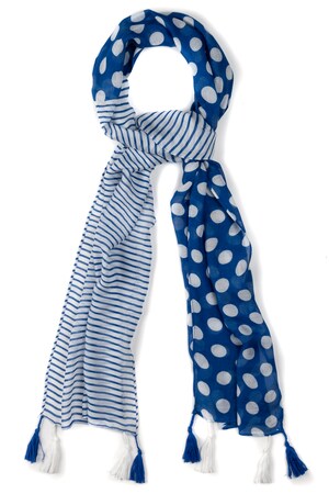 Ulla Popken Sjaal Strepen En Stippen Grote Maten ulla popken kopen in de aanbieding