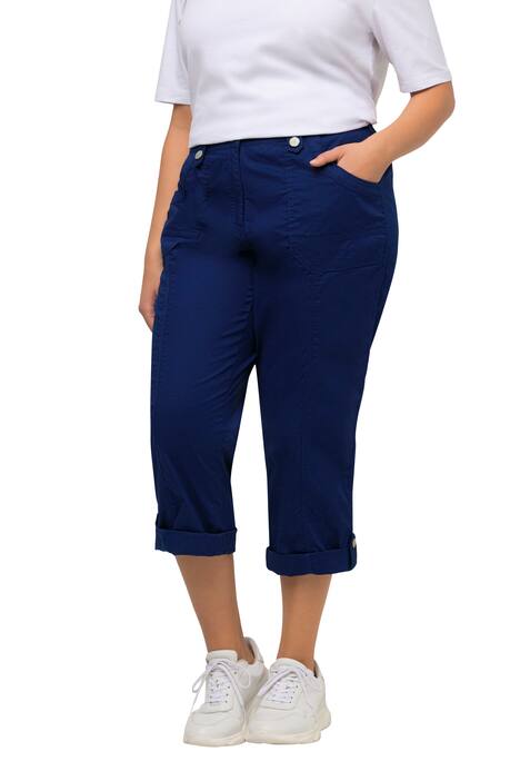 7/8 cargo kalhoty, s ohrnutím, pohodlný pas