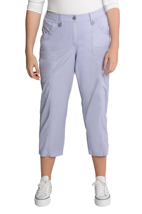 7/8 cargo kalhoty, s ohrnutím, pohodlný pas