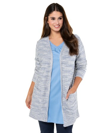 Ulla Popken Cardigan Langer Open Model 2 Zakken Grote Maten ulla popken kopen in de aanbieding